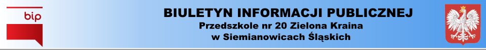 Nagłówek BIP dla Przedszkola Zielona Kraina